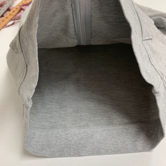 Victorias Secret Sport Mesh Panel Hoodie Womens XS Scalloped Edge Pockets Jacket - Picture 11 of 16